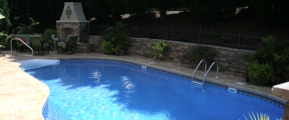 Photo of an inground pool in Naperville, IL